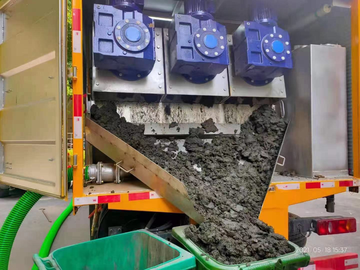 肥西化粪池清掏城市维护站-泥浆净化干湿分离处理